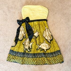 Anthropologie Fish Dress